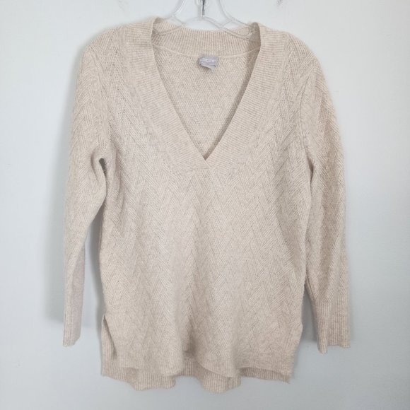 Chico's Herringbone Sweater, Size SP, EUC - Picture 3 of 6